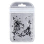Rectangle Shape Black Flat Back Fancy Rhinestones
