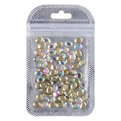 Crystal AB Magic Mirror Shape Pointed Back Fancy Rhinestones For Nail Art WholesaleRhinestone