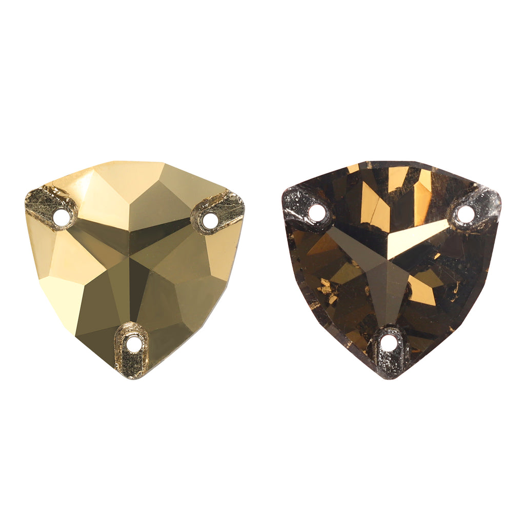 Dorado Trilliant Shape High Quality Glass Sew-on Rhinestones WholesaleRhinestone