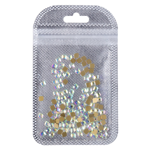 Concise Hexagon Shape Crystal AB Flat Back Fancy Rhinestones WholesaleRhinestone