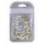 Concise Hexagon Shape Crystal AB Flat Back Fancy Rhinestones WholesaleRhinestone