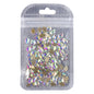 Maple leaves Shape Crystal AB Flat Back Fancy Rhinestones