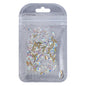 Raindrop Shape Crystal AB Flat Back Fancy Rhinestones