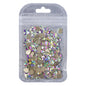 Raindrop Shape Crystal AB Flat Back Fancy Rhinestones
