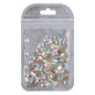 Octagon Shape Crystal AB Flat Back Fancy Rhinestones