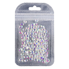 Hjerteform Krystal Ab Flepoiled Flat Back Fancy Rhinestones