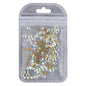 Pentagon Shape Crystal AB Flat Back Fancy Rhinestones