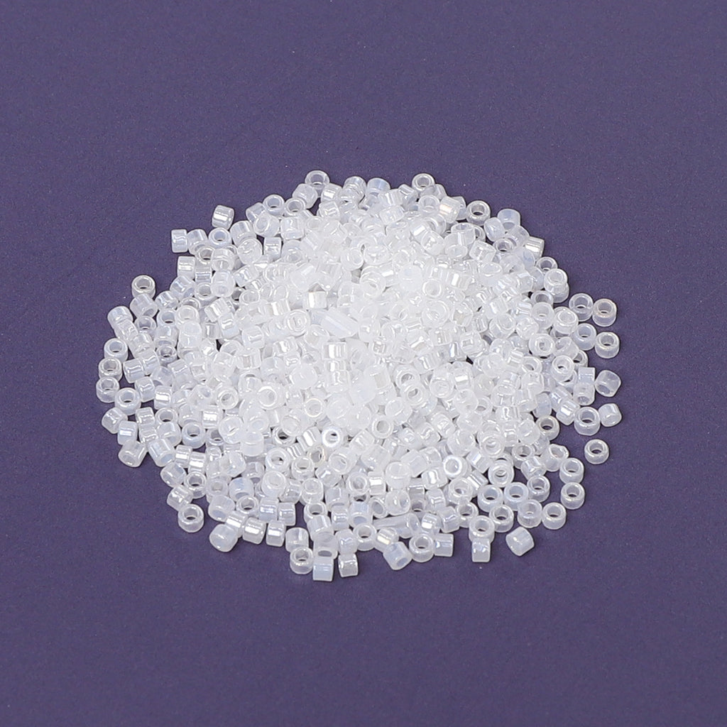 Transparent Ceylon Color Hight Quality Glass Cylinder Seed Beads 1.6 MM Size BS1003 WholesaleRhinestone