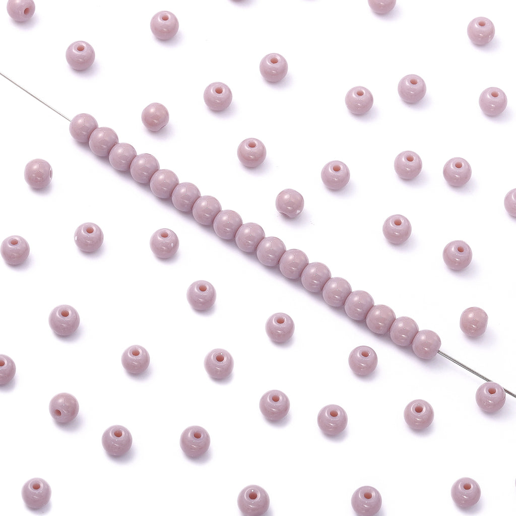 BSCZ017 4.5 MM Round Shape Glass Seed Beads for Bracelets and Jewelry Making WholesaleRhinestone