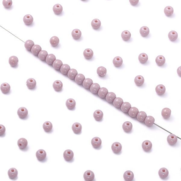 BSCZ017 4.5 MM Round Shape Glass Seed Beads for Bracelets and Jewelry Making WholesaleRhinestone