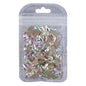 Raindrop Shape Crystal AB Flat Back Fancy Rhinestones