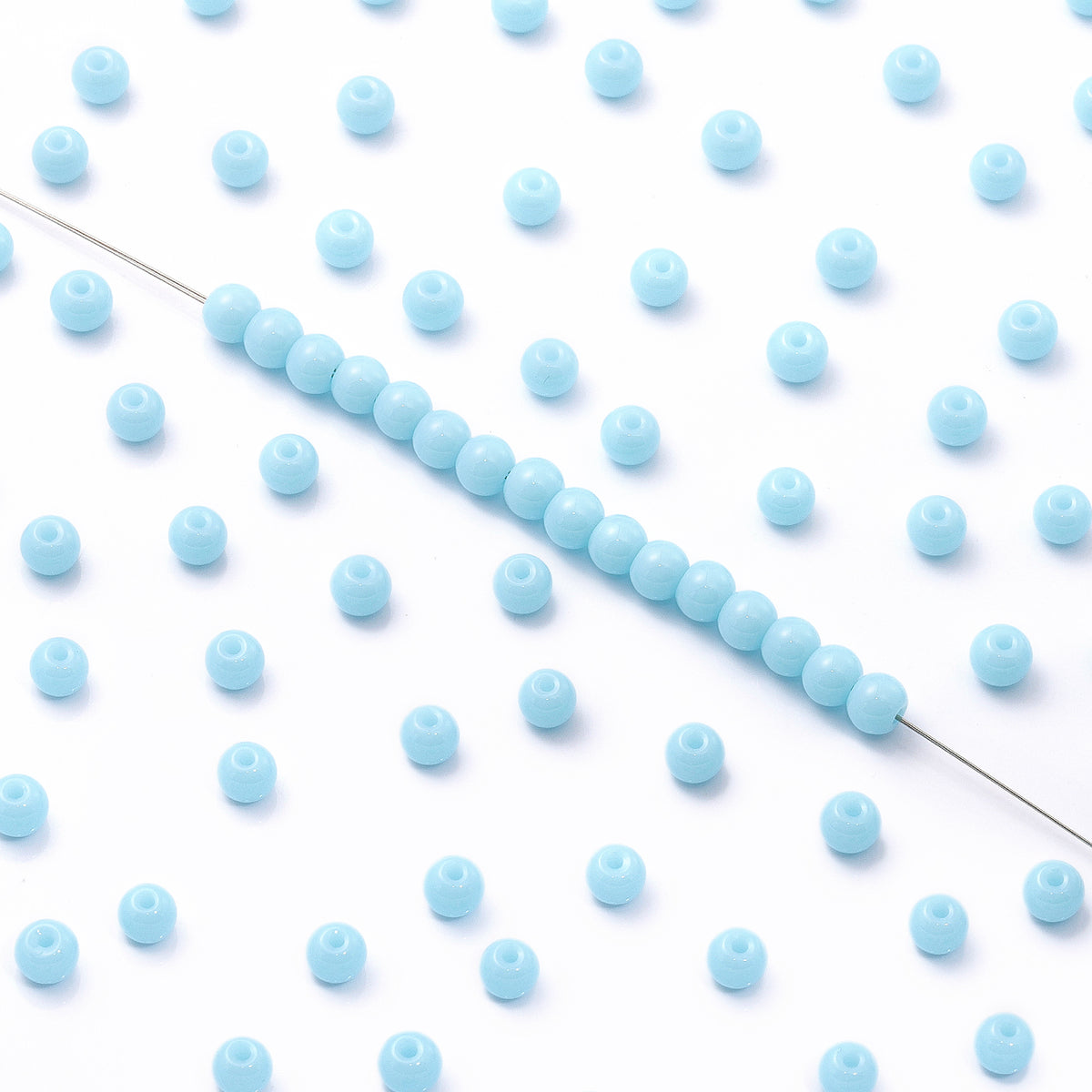 BSCZ005 4.5 MM Round Shape Glass Seed Beads for Bracelets and Jewelry Making WholesaleRhinestone