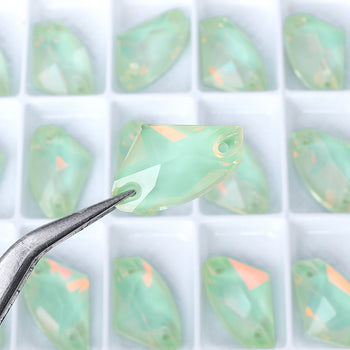 Light Azore AM Galactic Shape High Quality Glass Sew-on Rhinestones WholesaleRhinestone