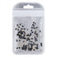 Rhombus Shape Black Flat Back Fancy Rhinestones