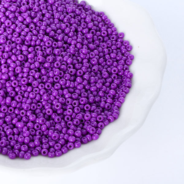 Glass Galvanized Seed Beads 12/0 Size 1.8mm GA-1054 Color WholesaleRhinestone