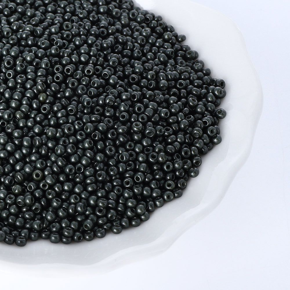 Glass Galvanized Seed Beads 12/0 Size 1.8mm GA-1042 Color WholesaleRhinestone