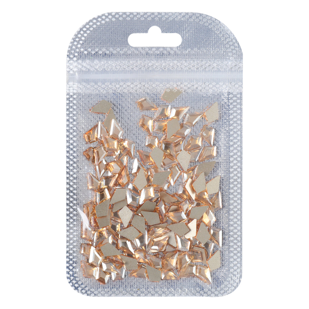 Arrow Shape Golden Shadow Flat Back Fancy Rhinestones WholesaleRhinestone