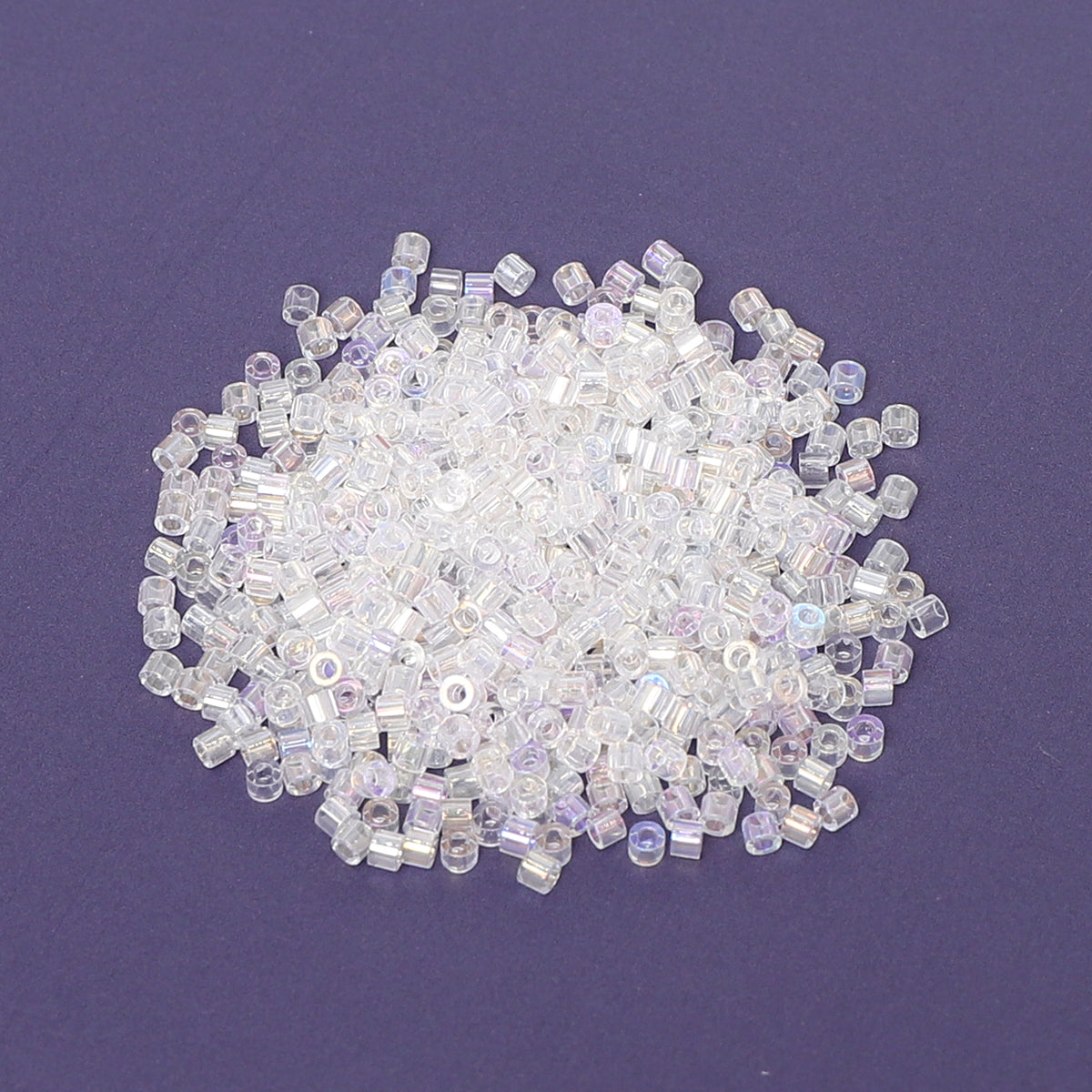Transparent Rainbow Color Hight Quality Glass Cylinder Seed Beads 1.6 MM Size BS1004 WholesaleRhinestone