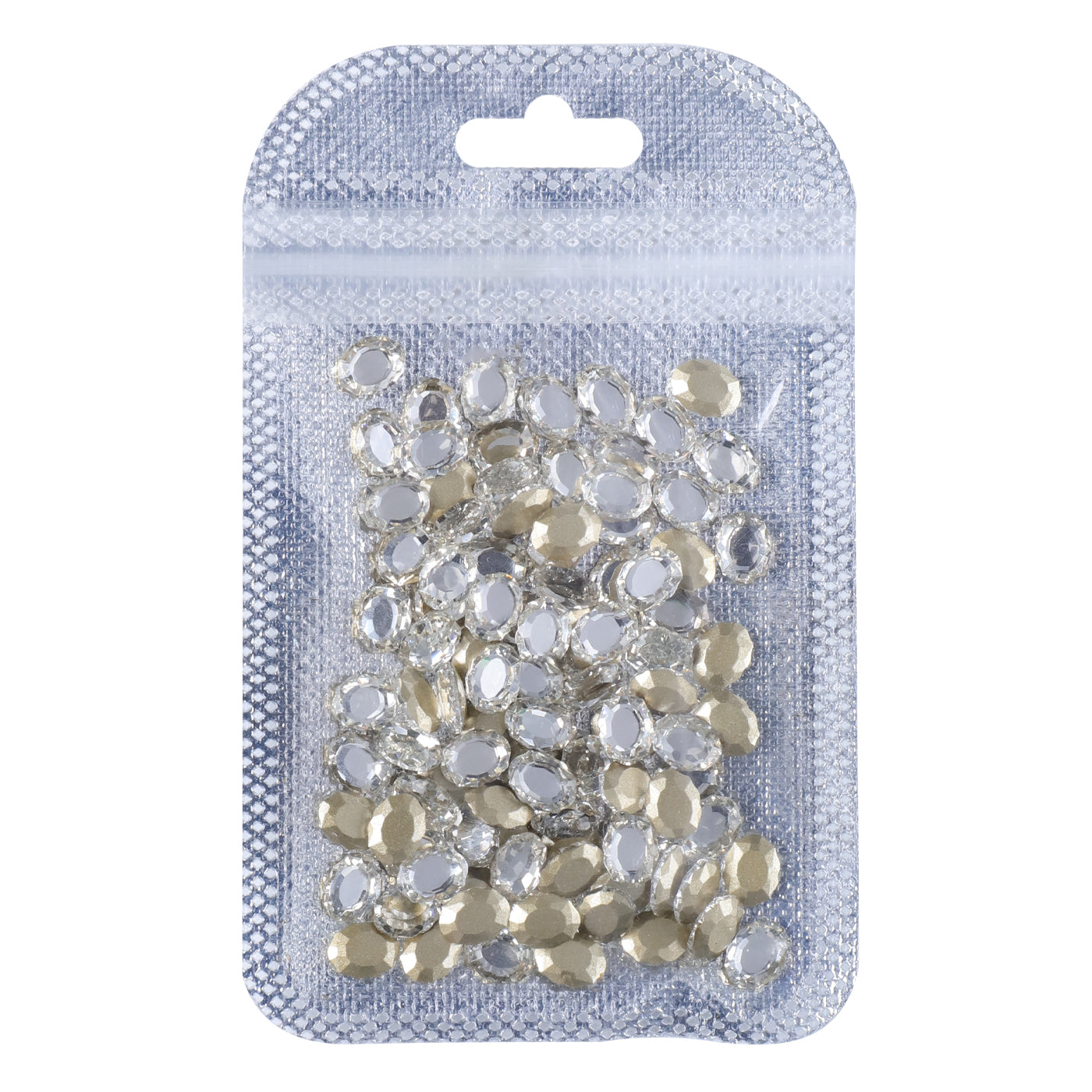 Crystal Magic Mirror Shape Pointed Back Fancy Rhinestones For Nail Art Secondary image