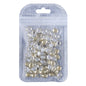 Crystal Magic Mirror Shape Pointed Back Fancy Rhinestones For Nail Art