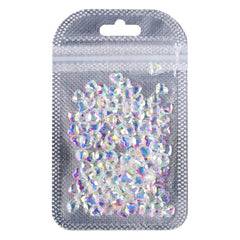 Hjerteform Krystal Ab Flepoiled Flat Back Fancy Rhinestones