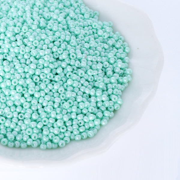 Glass Galvanized Seed Beads 12/0 Size 1.8mm GA-1031 Color WholesaleRhinestone