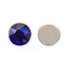 Sapphire XIRIUS Round Shape High Quality Glass Beveled Flat Back Rhinestones WholesaleRhinestone