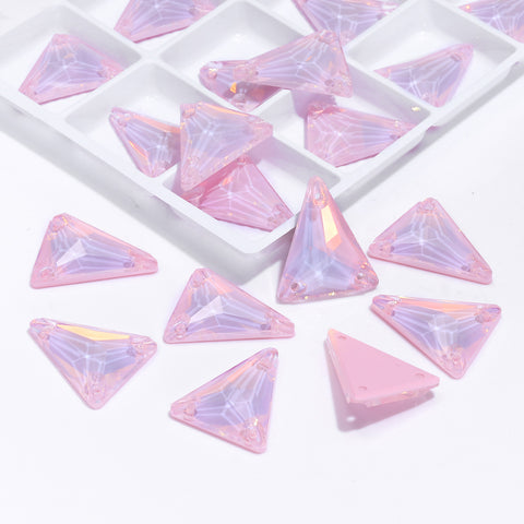Slim Triangle Shape Rosaline AM High Quality Glass Sew-on Rhinestones