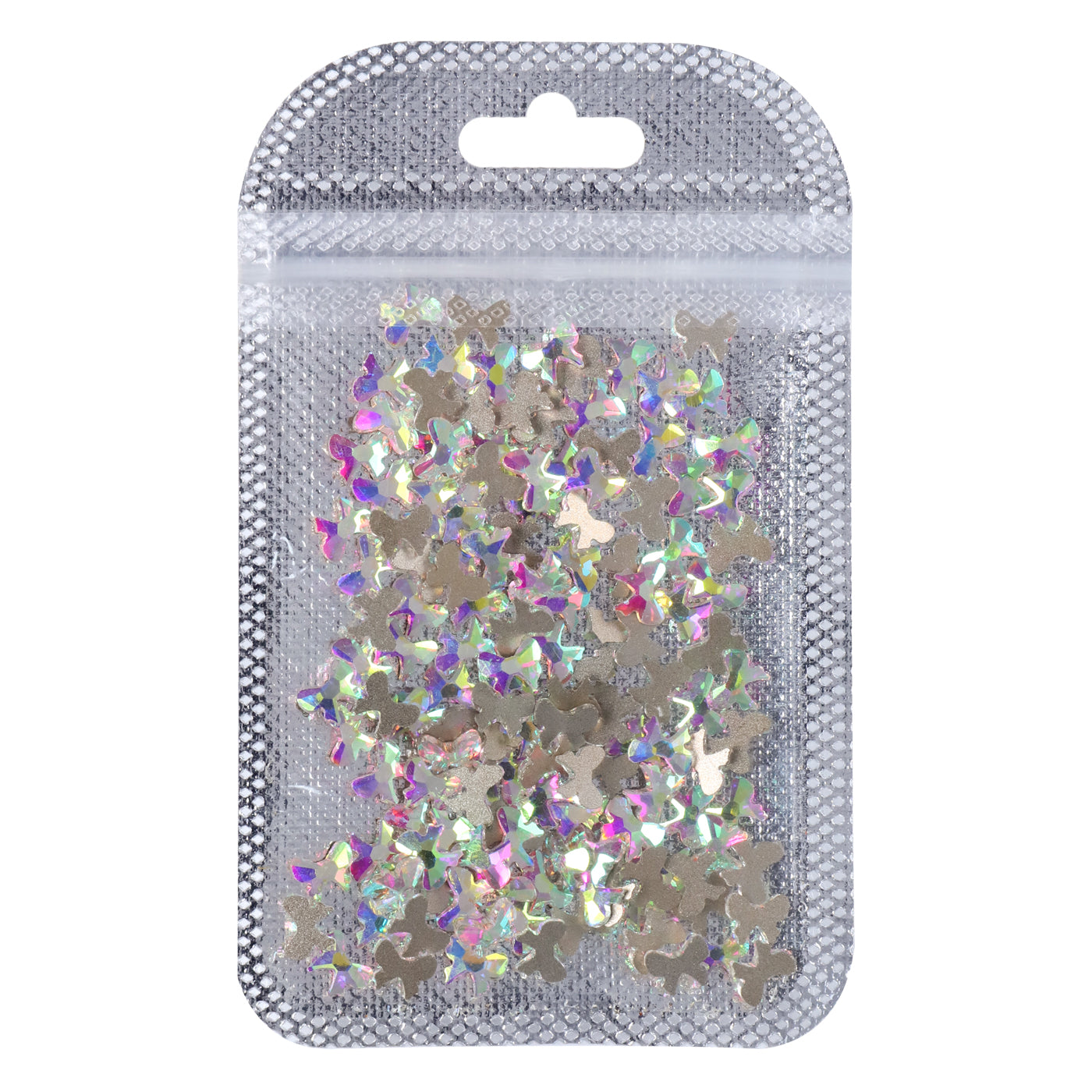 Butterfly Shape Crystal AB Flat Back Fancy Rhinestones WholesaleRhinestone
