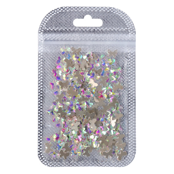 Butterfly Shape Crystal AB Flat Back Fancy Rhinestones WholesaleRhinestone