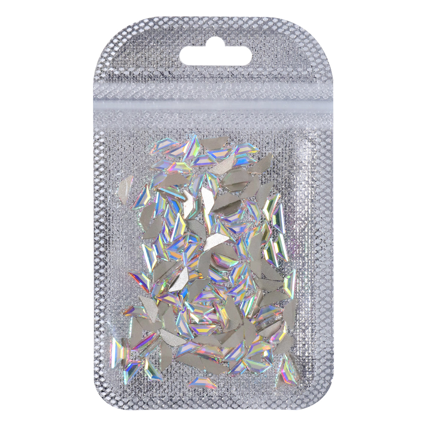 Trapezoid Shape Crystal AB Flat Back Fancy Rhinestones Secondary image
