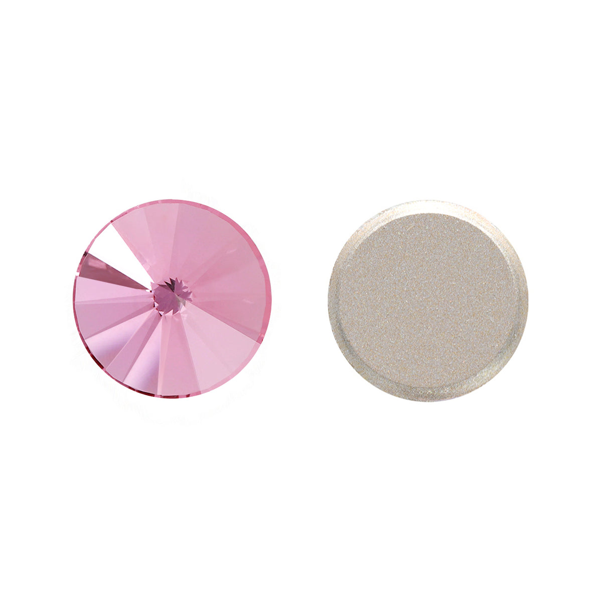 Light Rose Rivoli Shape High Quality Glass Beveled Flat Back Rhinestones WholesaleRhinestone Hoofdafbeelding