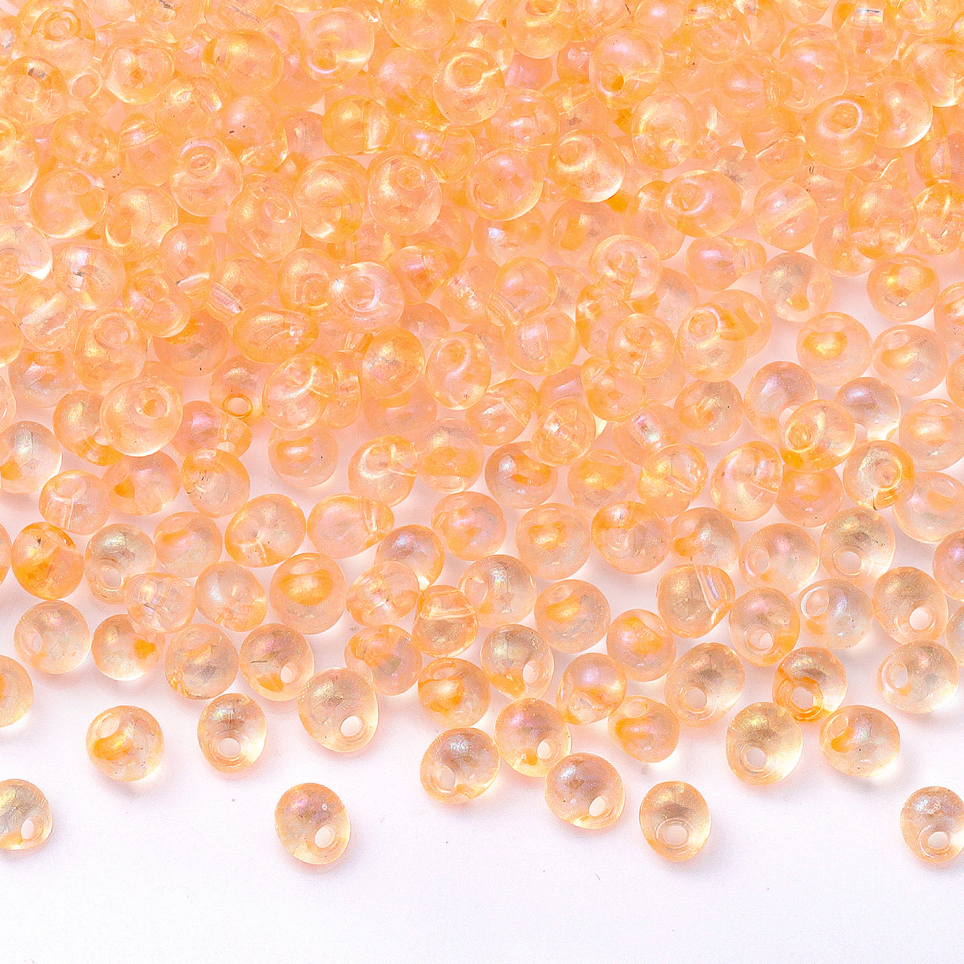 TMAB010 Transparent AB Drop Shape Glass Seed Beads WholesaleRhinestone Main image