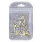 Rectangle Shape Crystal AB Flat Back Fancy Rhinestones