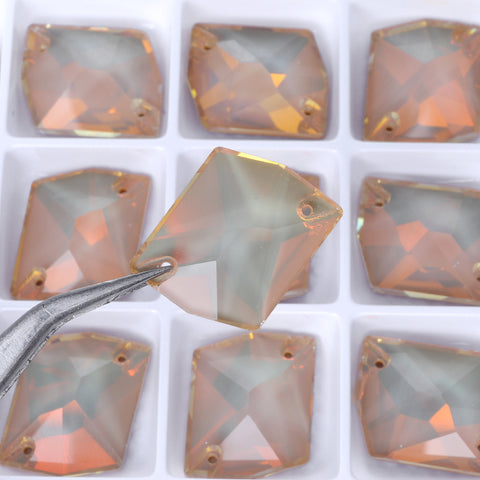 Silk AM Cosmic Shape High Quality Glass Sew-on Rhinestones