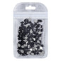 Arrow Shape Black Flat Back Fancy Rhinestones