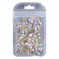 Diamond Shape Crystal AB Glass Flat Back Fancy Rhinestones