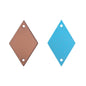 Rhombus Shape Multi Colors Acrylic Sew-on Mirror For Dance Costume WholesaleRhinestone