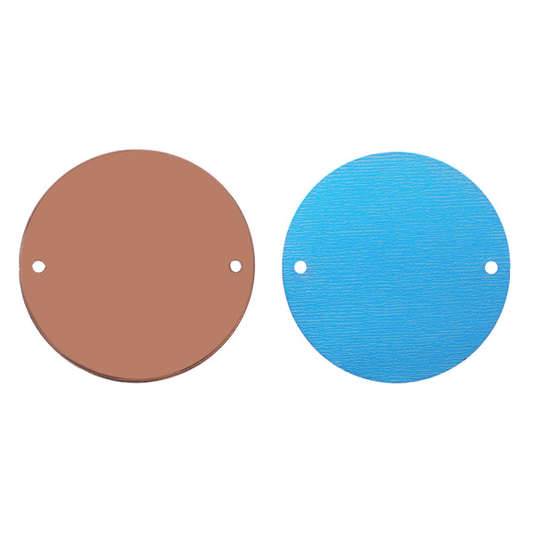 Round  Shape Multi Colors Acrylic Sew-on Mirror For Dance Costume WholesaleRhinestone