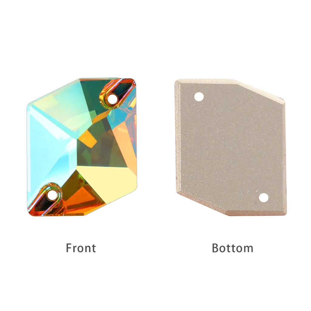 Crystal Sun Cosmic Shape High Quality Glass Sew-on Rhinestones WholesaleRhinestone