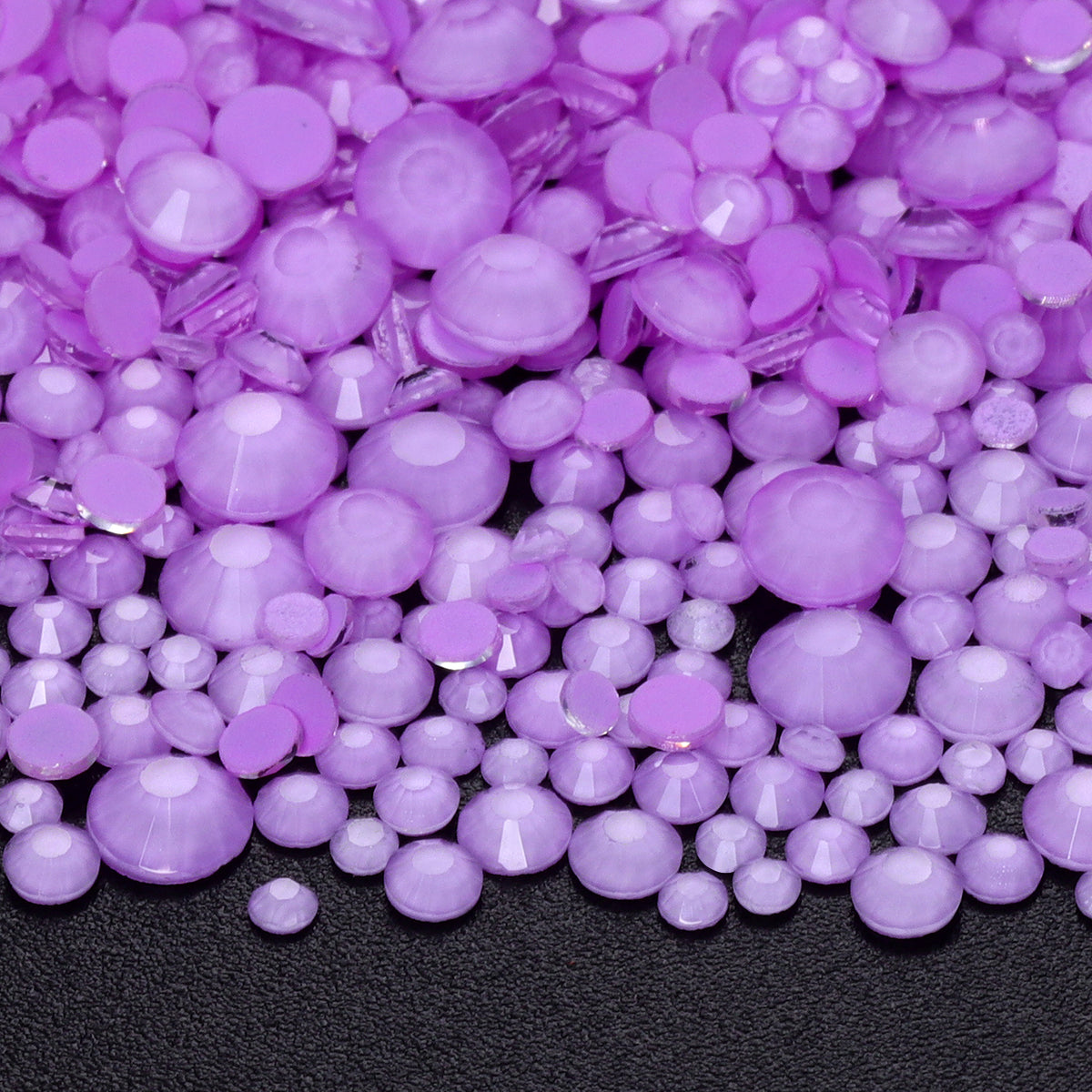 Mixed Sizes Light Violet FlatBack Neon Rhinestones For Nail Art WholesaleRhinestone