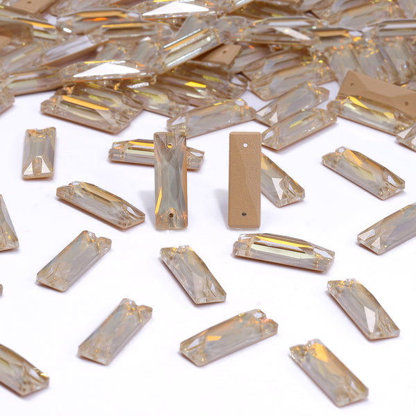 Silk AM Cosmic Baguette Shape High Quality Glass Sew-on Rhinestones WholesaleRhinestone