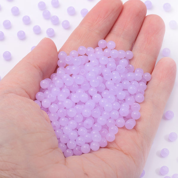 Various Colors 4.5 MM Round Shape Glass Seed Beads for Bracelets and Jewelry Making WholesaleRhinestone