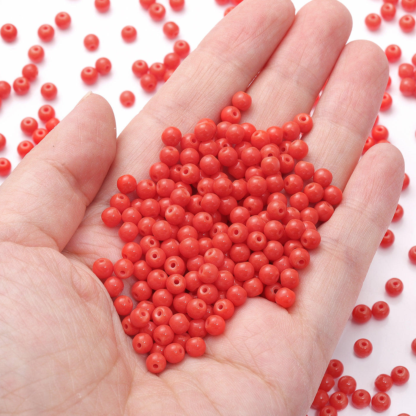 BSCZ021 4.5 MM Round Shape Glass Seed Beads for Bracelets and Jewelry Making Secondary image