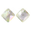 Luminous Green Princess Cut High Quality Glass Rhinestone Pendant WholesaleRhinestone