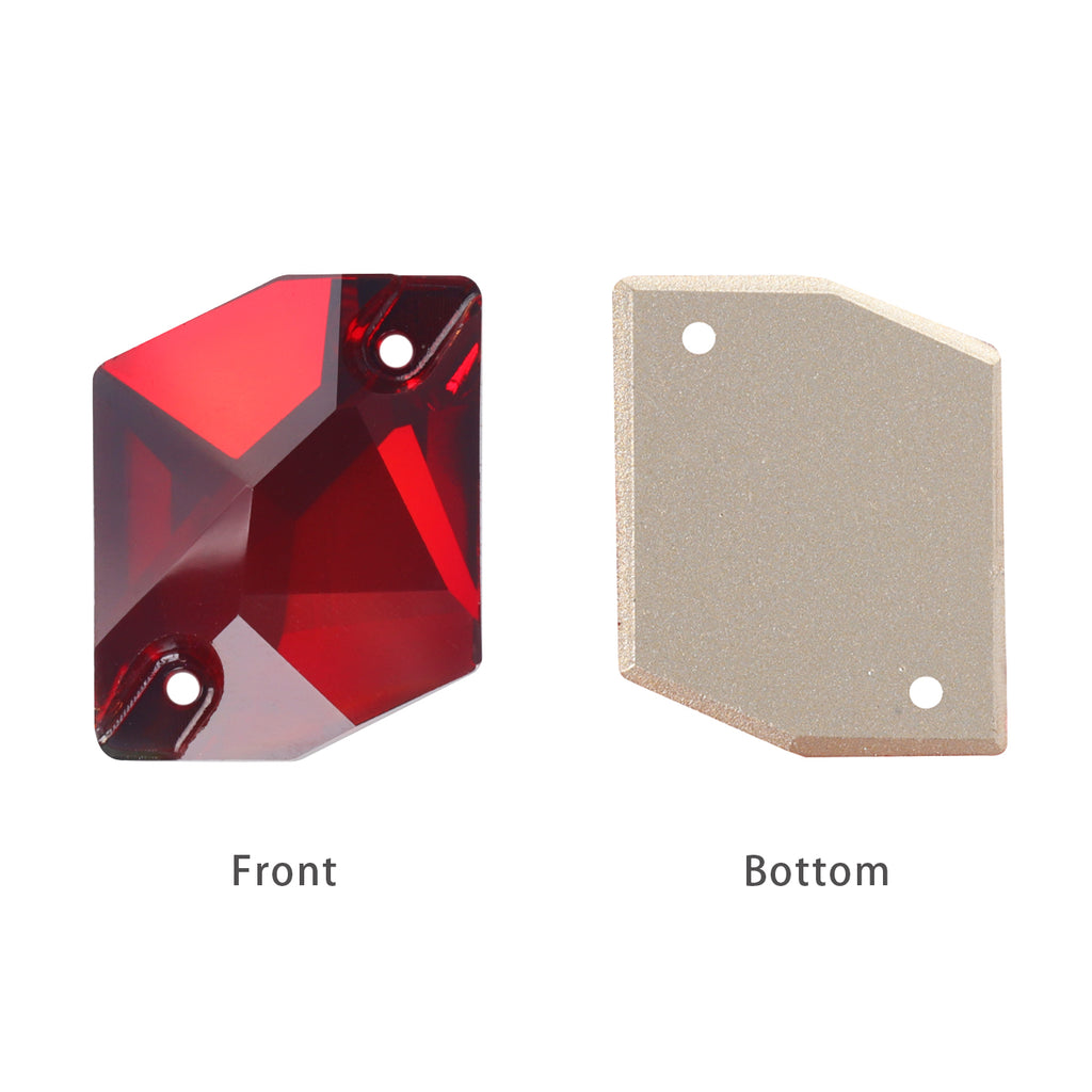 Siam Cosmic Shape High Quality Glass Sew-on Rhinestones WholesaleRhinestone