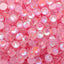 Mocha Shimmer Lt Pink Glass Flat Back Rhinestones WholesaleRhinestone