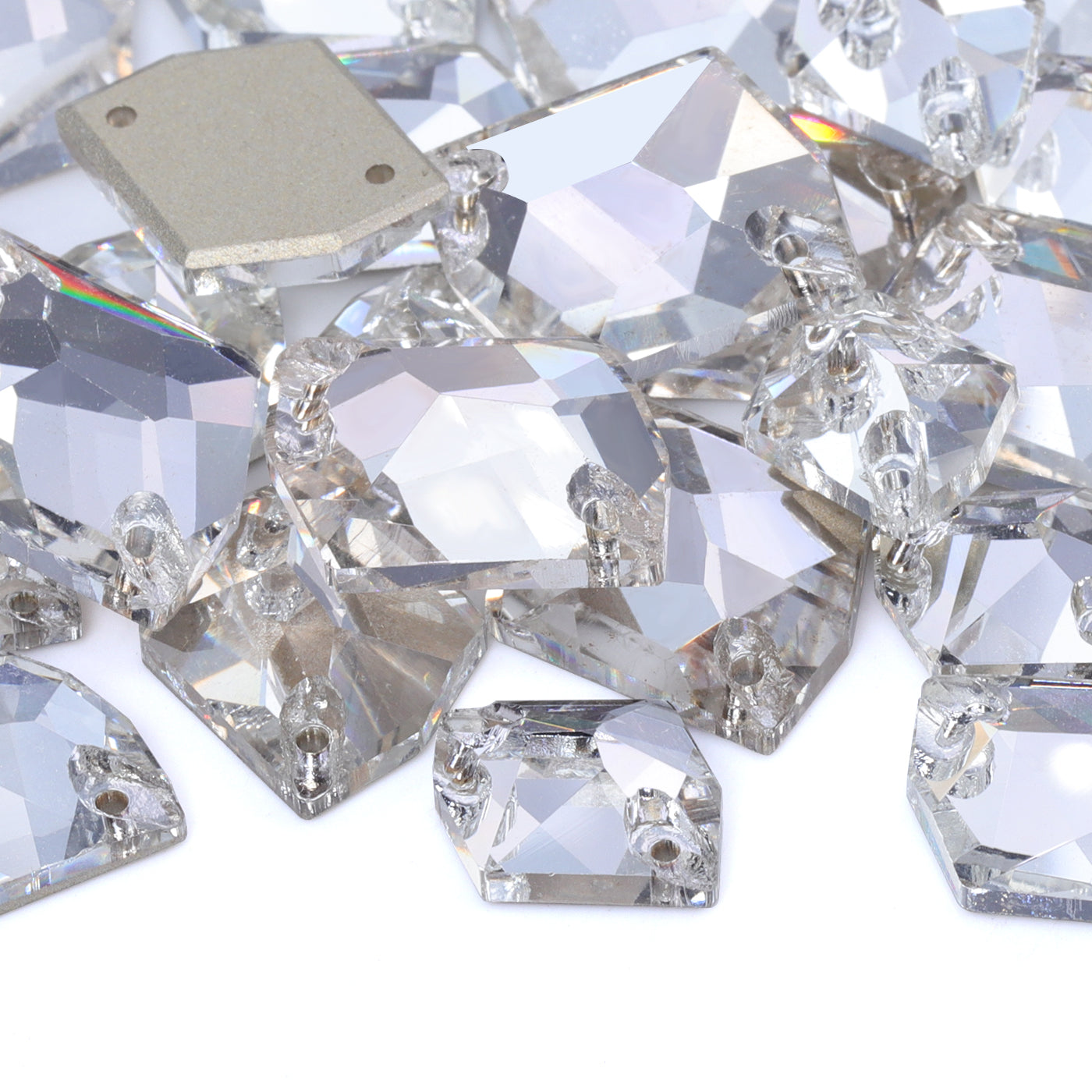 Mixed Sizes Crystal Cosmic Shape High Quality Glass Sew-on Rhinestones WholesaleRhinestone