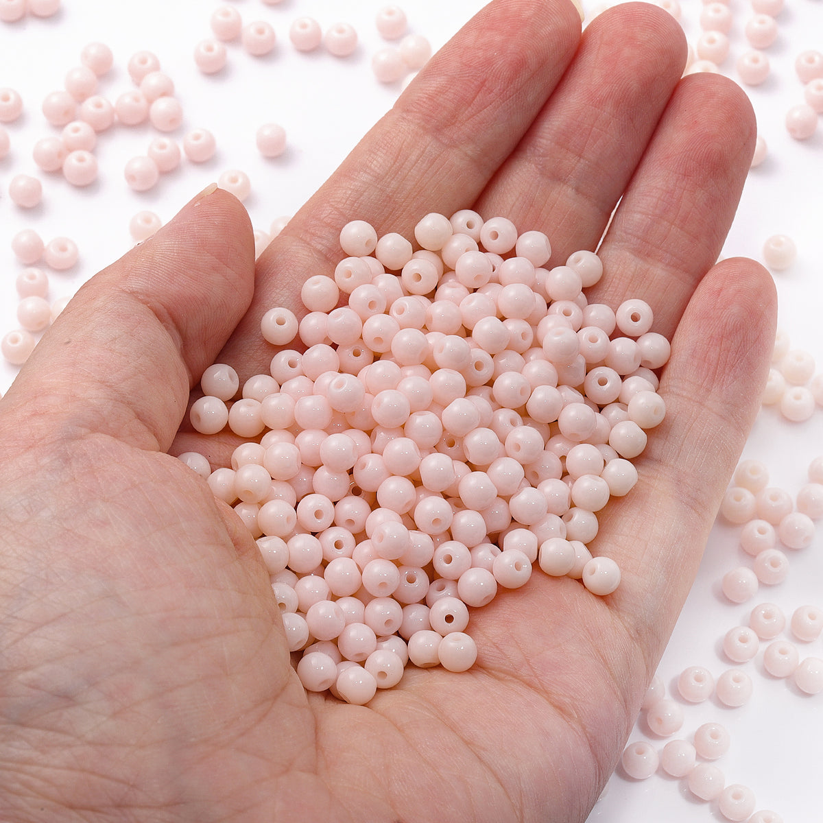 BSCZ025 4.5 MM Round Shape Glass Seed Beads for Bracelets and Jewelry Making WholesaleRhinestone