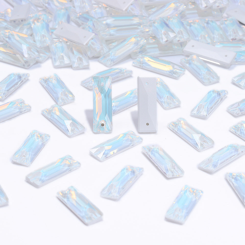 Crystal AM Cosmic Baguette Shape High Quality Glass Sew-on Rhinestones WholesaleRhinestone